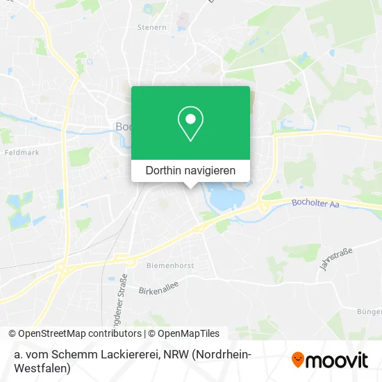 a. vom Schemm Lackiererei Karte