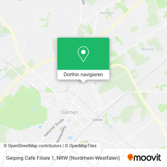 Geiping Cafe Filiale 1 Karte