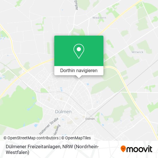Dülmener Freizeitanlagen Karte