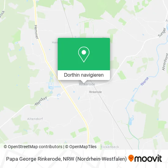 Papa George Rinkerode Karte