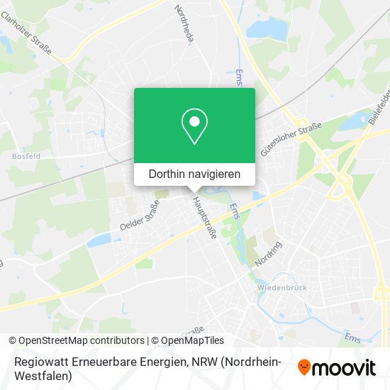 Regiowatt Erneuerbare Energien Karte