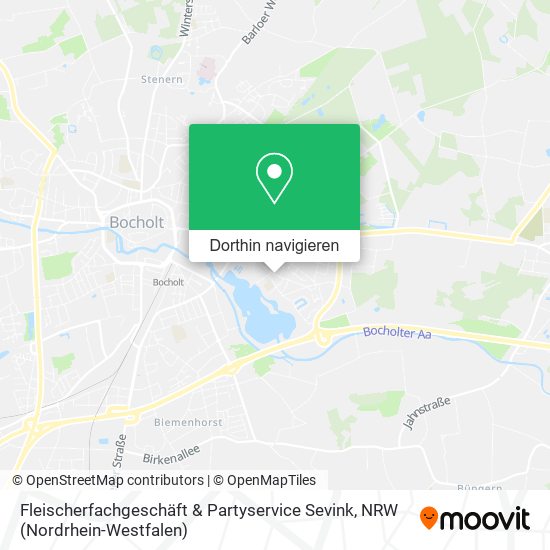 Fleischerfachgeschäft & Partyservice Sevink Karte