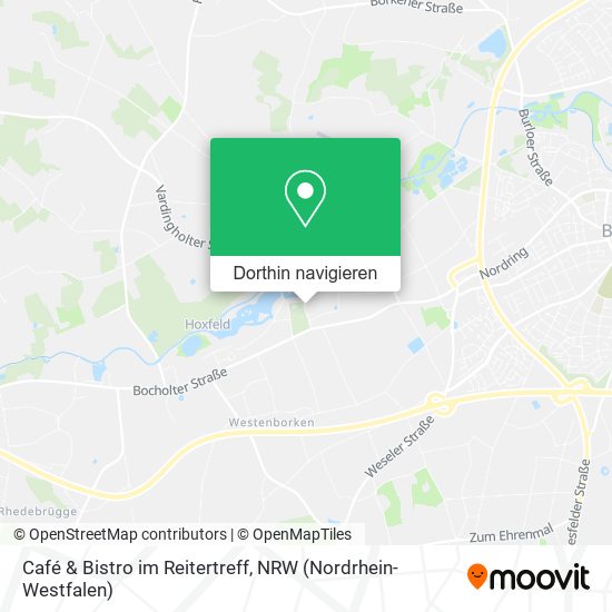 Café & Bistro im Reitertreff Karte