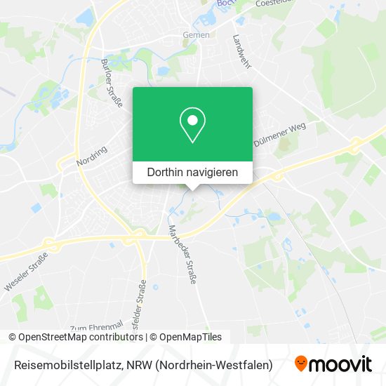 Reisemobilstellplatz Karte