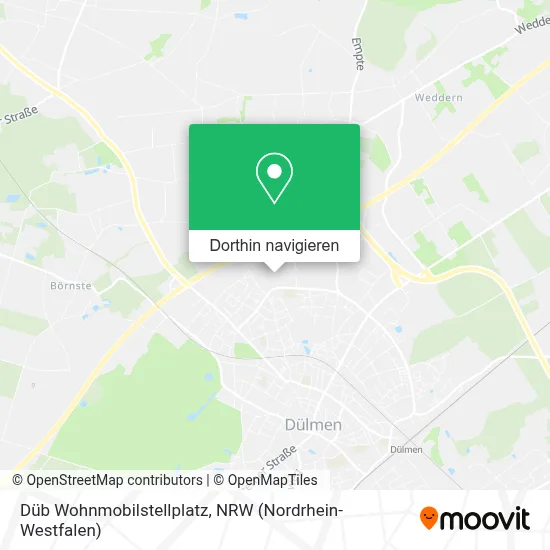 Düb Wohnmobilstellplatz Karte