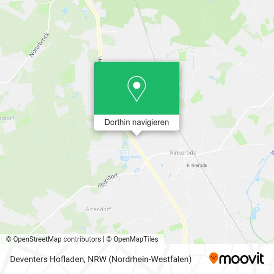 Deventers Hofladen Karte