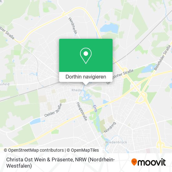 Christa Ost Wein & Präsente Karte