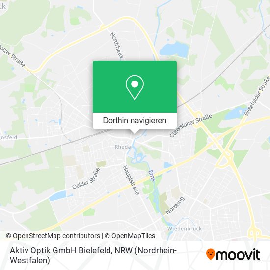 Aktiv Optik GmbH Bielefeld Karte
