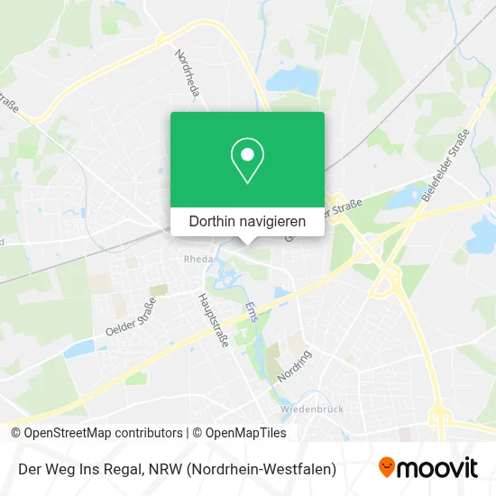 Der Weg Ins Regal Karte