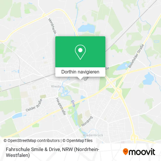 Fahrschule Smile & Drive Karte