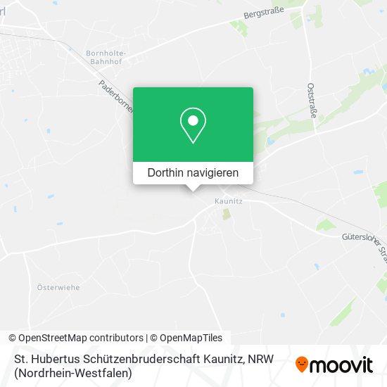 St. Hubertus Schützenbruderschaft Kaunitz Karte