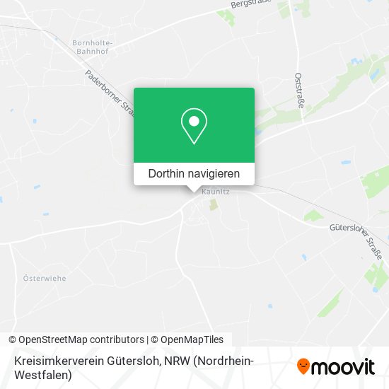 Kreisimkerverein Gütersloh Karte