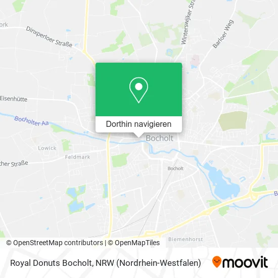 Royal Donuts Bocholt Karte