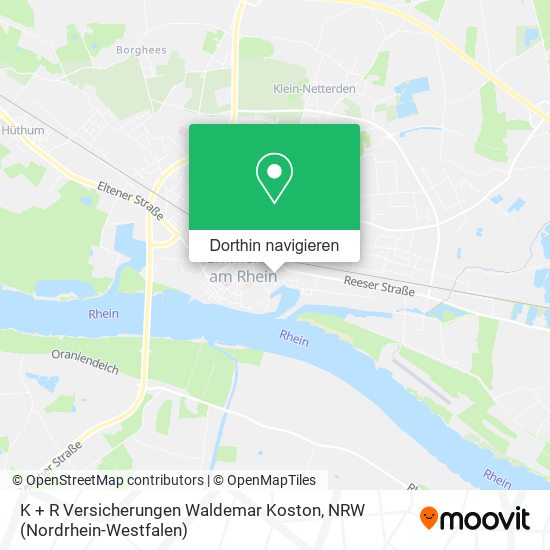 K + R Versicherungen Waldemar Koston Karte