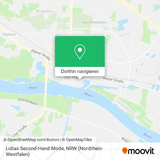 Lidias Second-Hand-Mode Karte