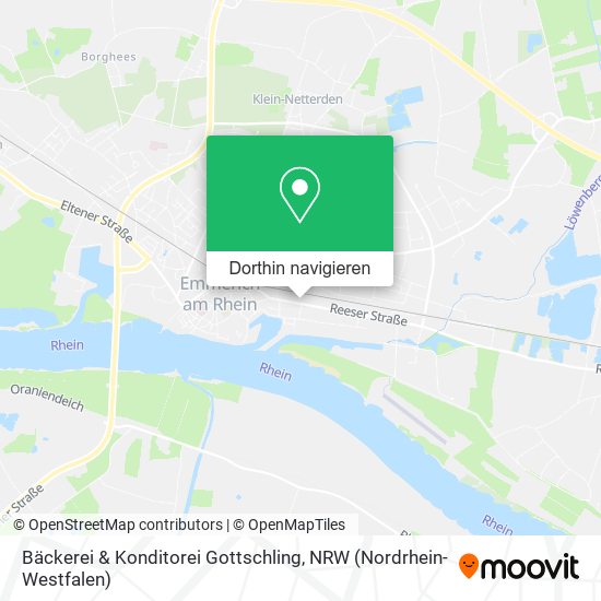 Bäckerei & Konditorei Gottschling Karte