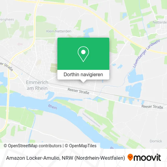 Amazon Locker-Amulio Karte