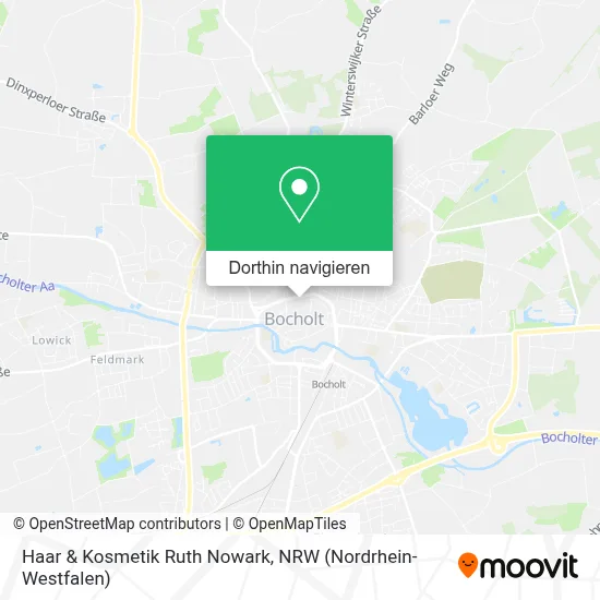 Haar & Kosmetik Ruth Nowark Karte
