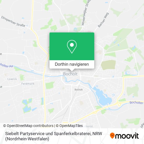 Siebelt Partyservice und Spanferkelbraterei Karte
