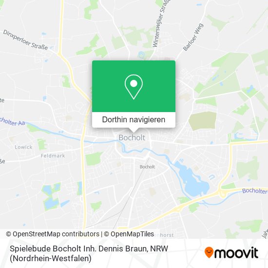 Spielebude Bocholt Inh. Dennis Braun Karte