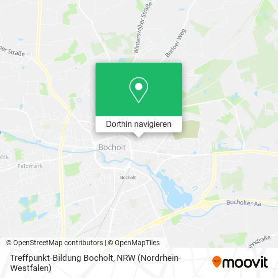 Treffpunkt-Bildung Bocholt Karte