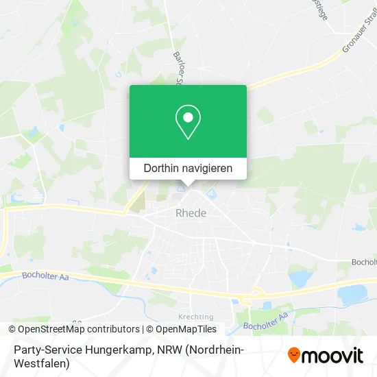 Party-Service Hungerkamp Karte