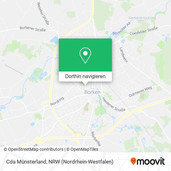 Cda Münsterland Karte