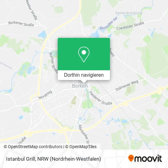 Istanbul Grill Karte