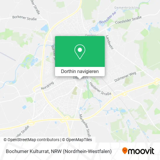 Bochumer Kulturrat Karte