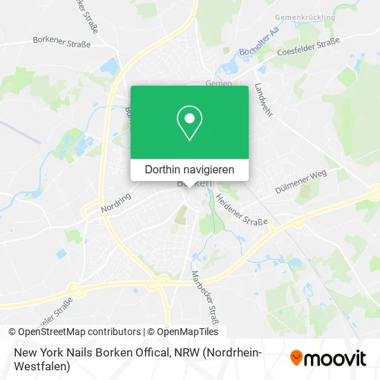 New York Nails Borken Offical Karte