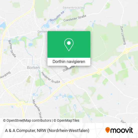 A & A Computer Karte