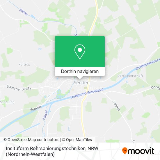 Insituform Rohrsanierungstechniken Karte