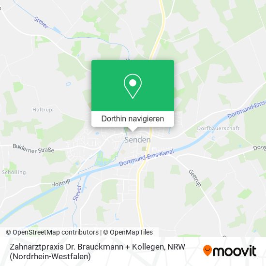 Zahnarztpraxis Dr. Brauckmann + Kollegen Karte