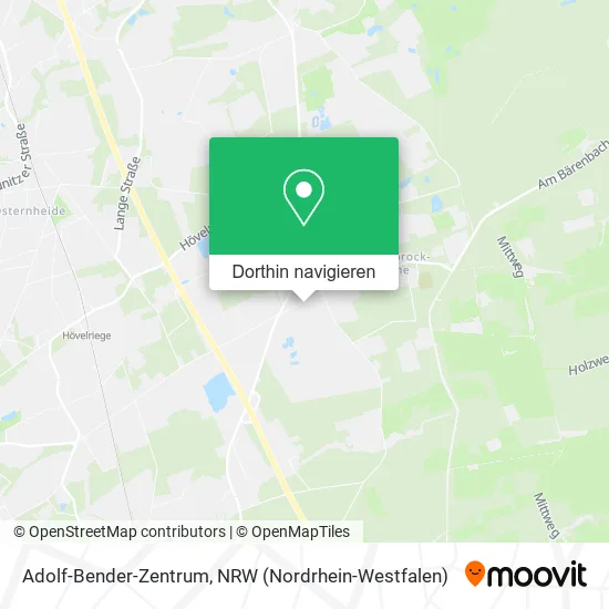 Adolf-Bender-Zentrum Karte