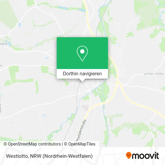 Westlotto Karte