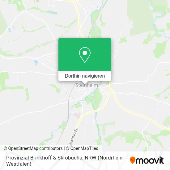 Provinzial Brinkhoff & Skrobucha Karte