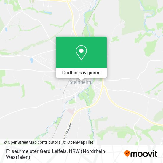 Friseurmeister Gerd Leifels Karte