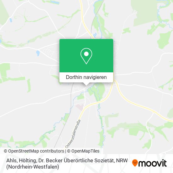 Ahls, Hölting, Dr. Becker Überörtliche Sozietät Karte