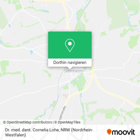 Dr. med. dent. Cornelia Lohe Karte