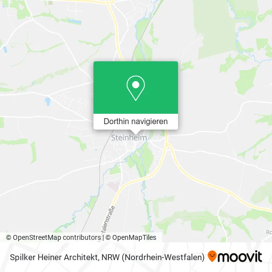 Spilker Heiner Architekt Karte