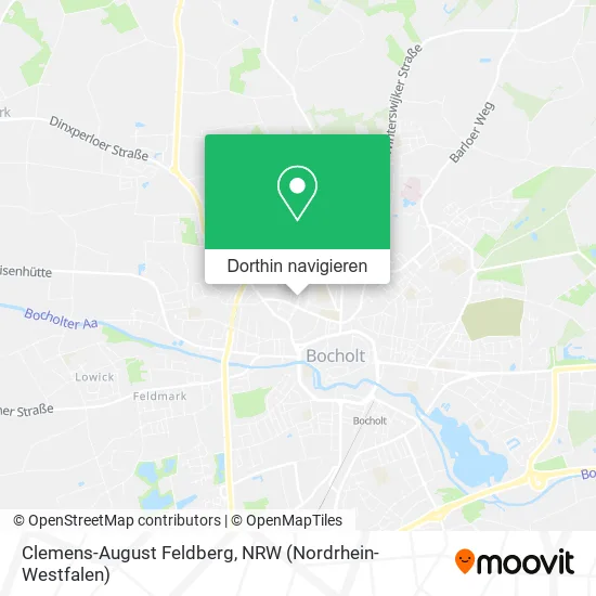 Clemens-August Feldberg Karte