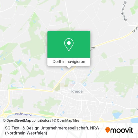 SG Textil & Design Unternehmergesellschaft Karte