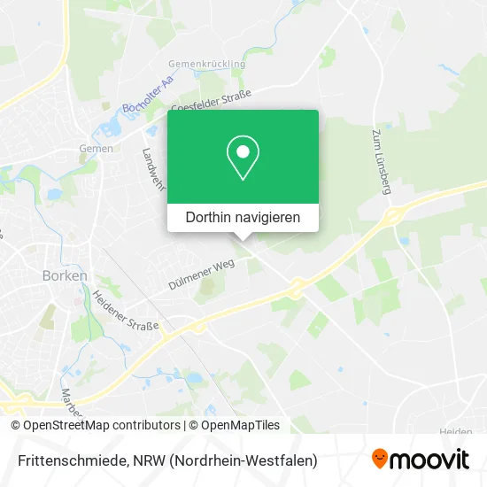 Frittenschmiede Karte