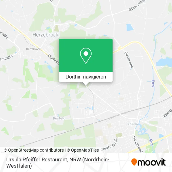 Ursula Pfeiffer Restaurant Karte