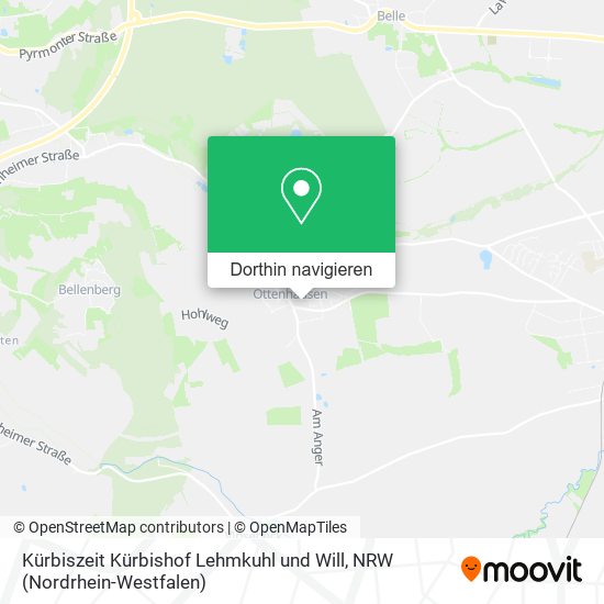 Kürbiszeit Kürbishof Lehmkuhl und Will Karte