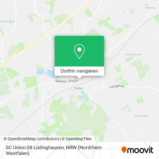 SC Union 08 Lüdinghausen Karte