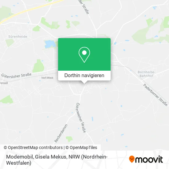 Modemobil, Gisela Mekus Karte