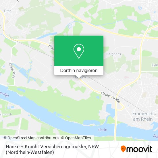 Hanke + Kracht Versicherungsmakler Karte