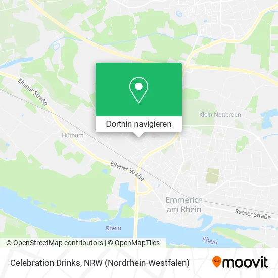 Celebration Drinks Karte