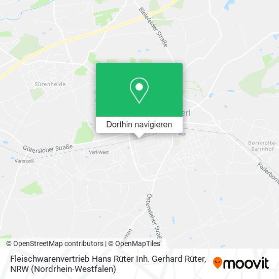 Fleischwarenvertrieb Hans Rüter Inh. Gerhard Rüter Karte